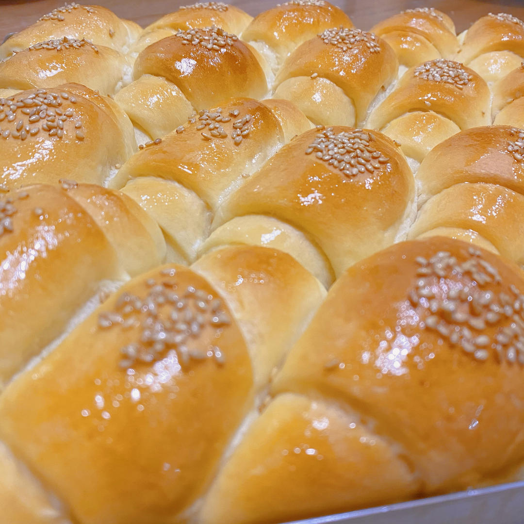 牛奶面包卷（直接法）