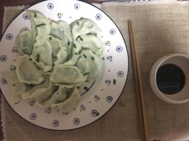 韭菜鸡蛋虾仁三鲜饺子