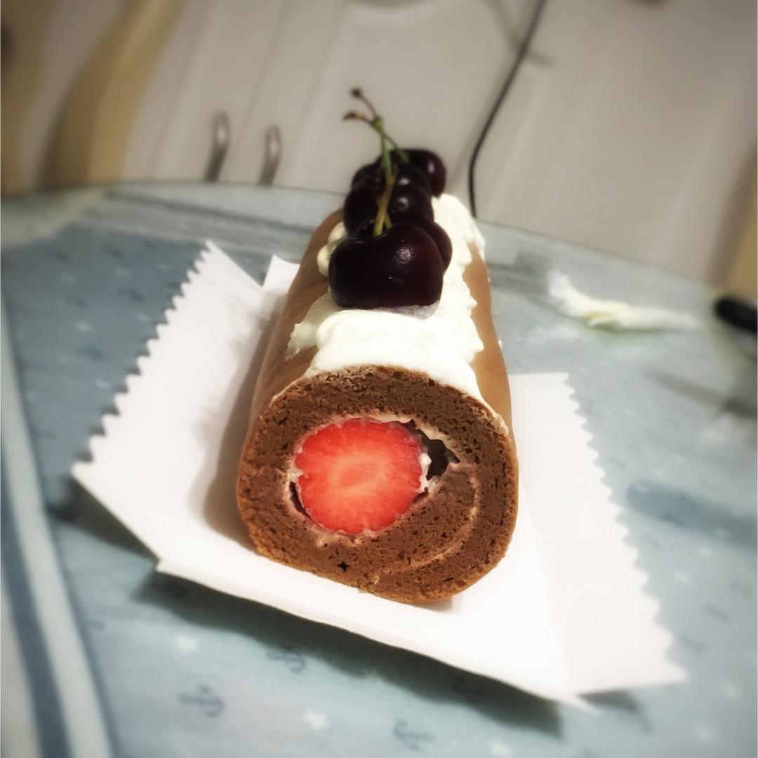 萌熊可可蛋糕卷