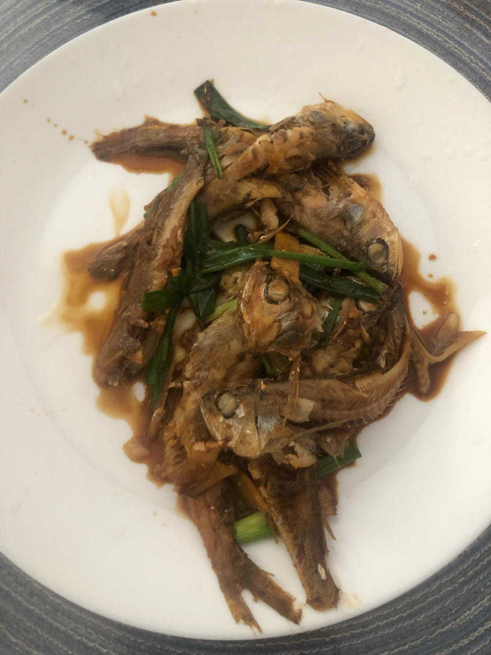 香煎小黄鱼