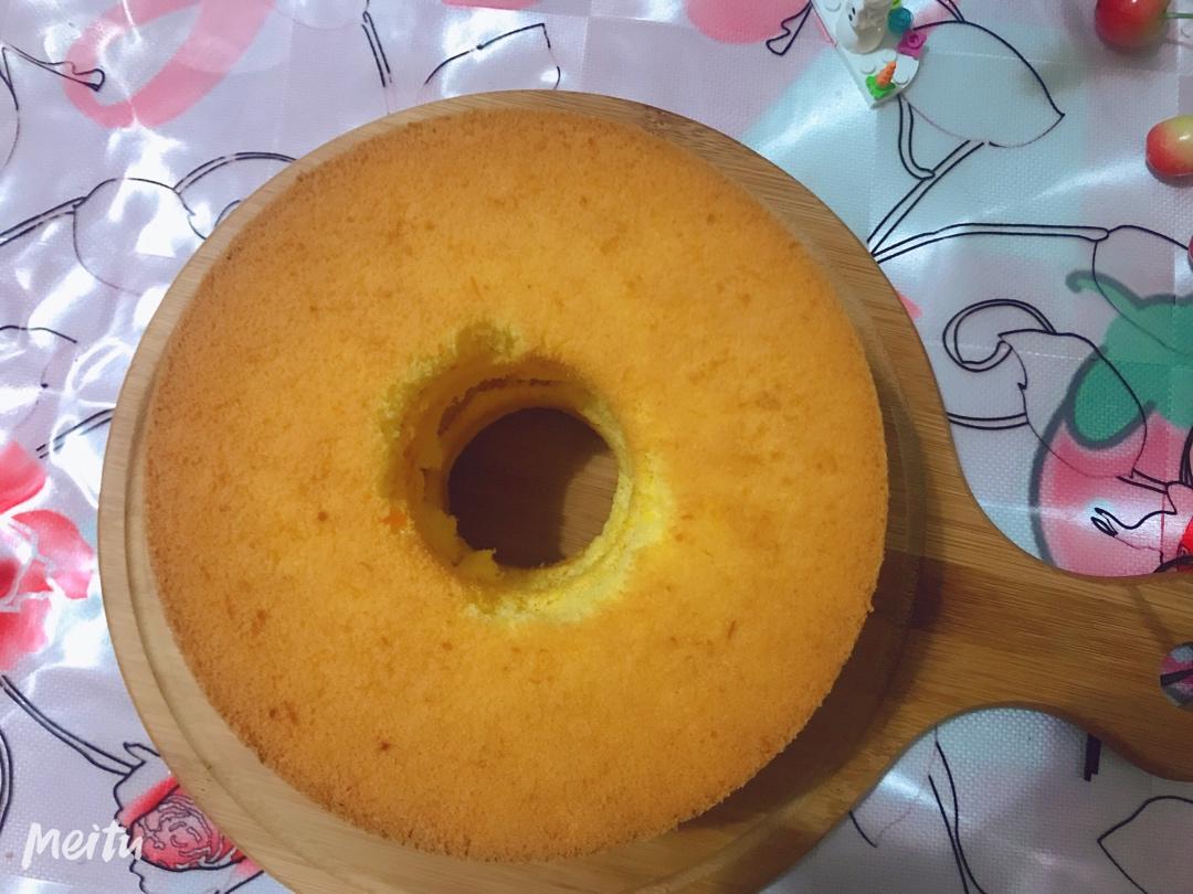 南瓜戚风蛋糕