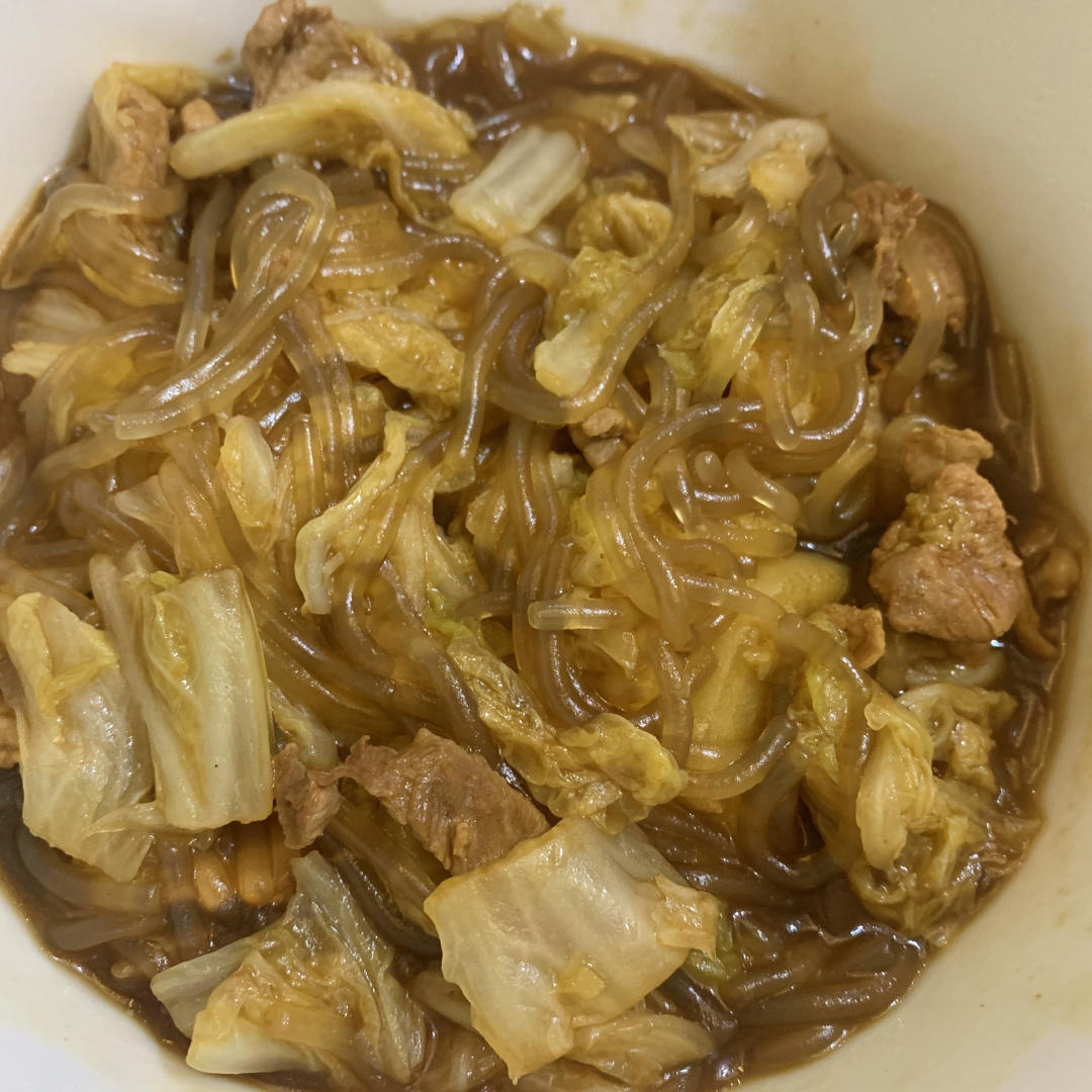 地道东北猪肉白菜炖粉条