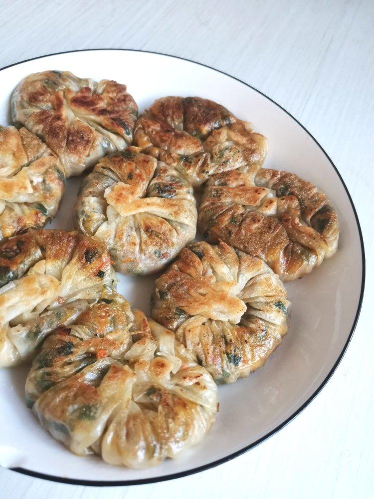 🔥不揉面，不发面❗️皮薄馅多三鲜馅饼