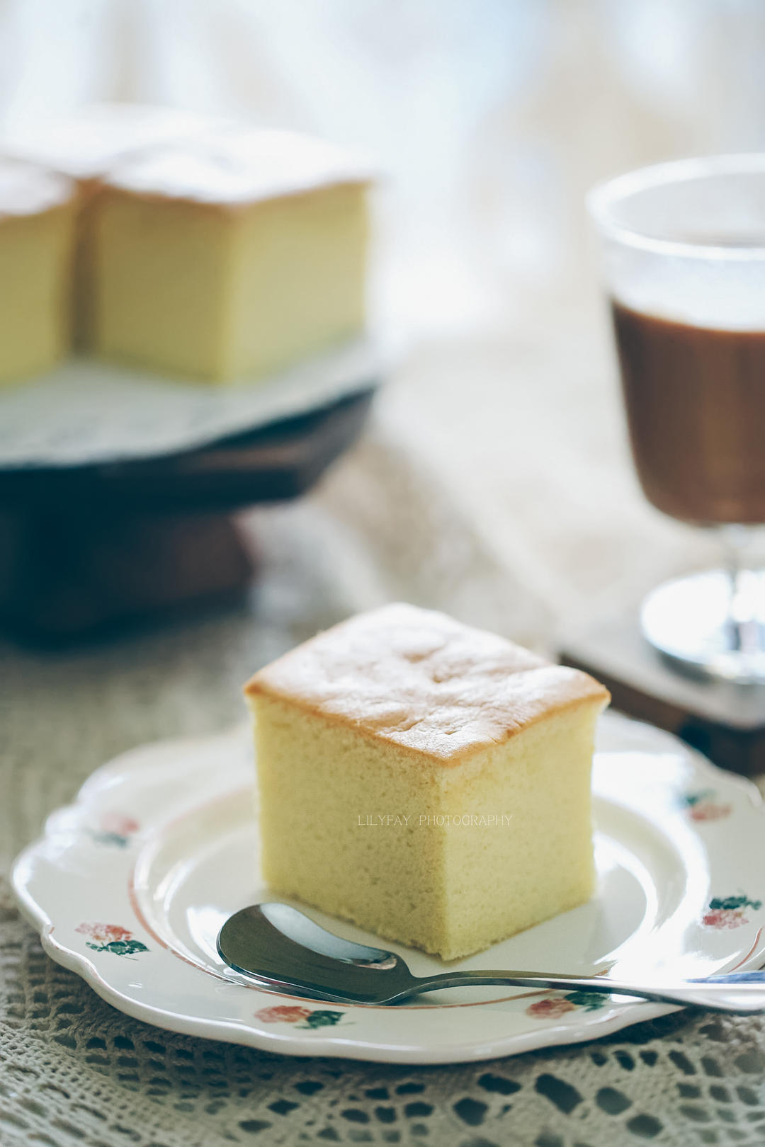 莉莉菲做的香草古早味蛋糕