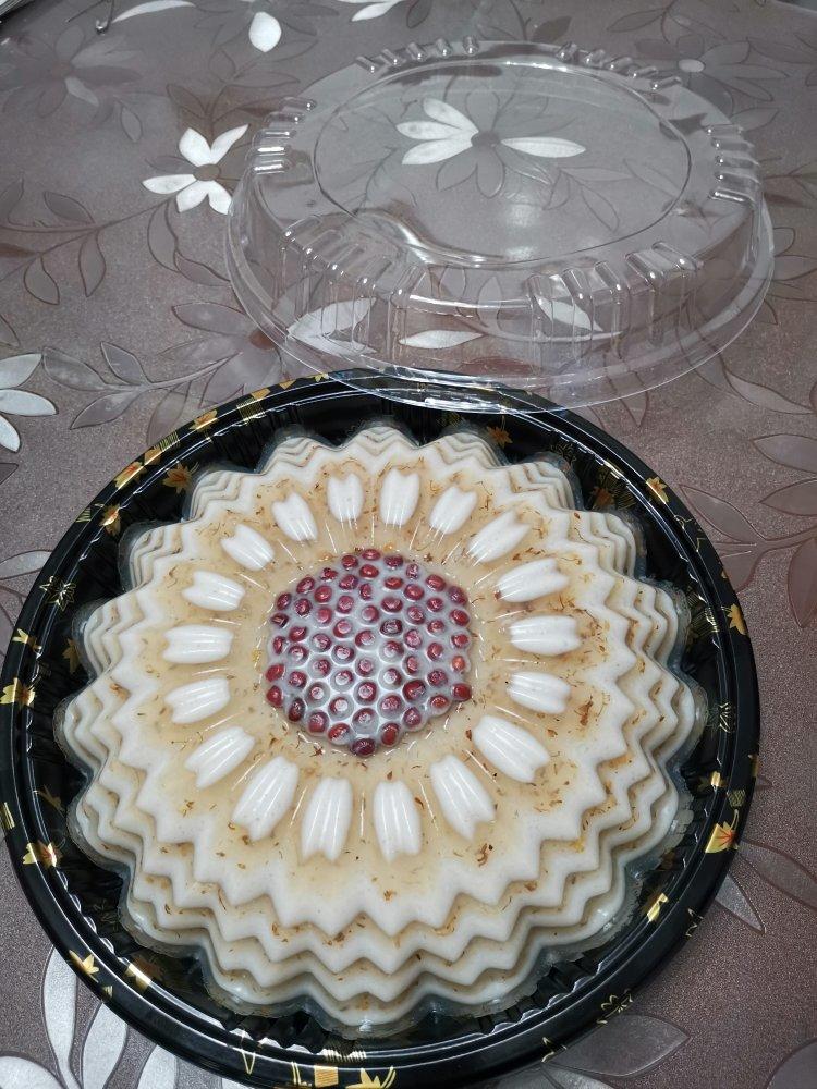 不蒸出水的千层马蹄糕(桂花味)