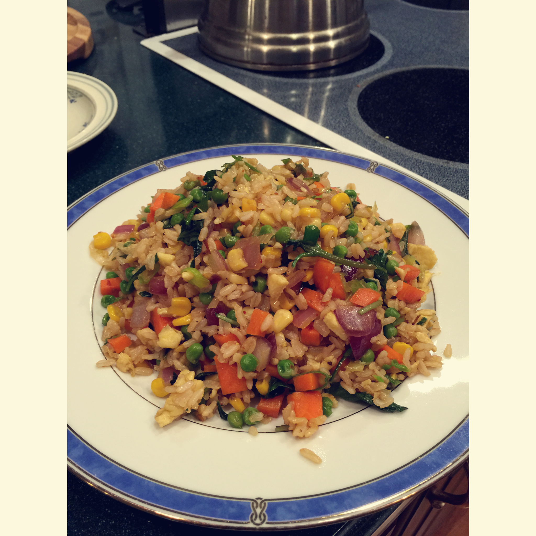 泰式九层塔香辣炒饭