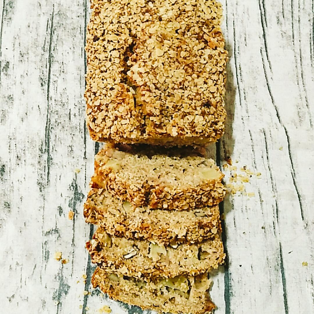 暖香燕麦苹果快手面包丨健康·烘焙