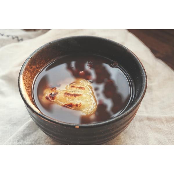 烤年糕红豆汤