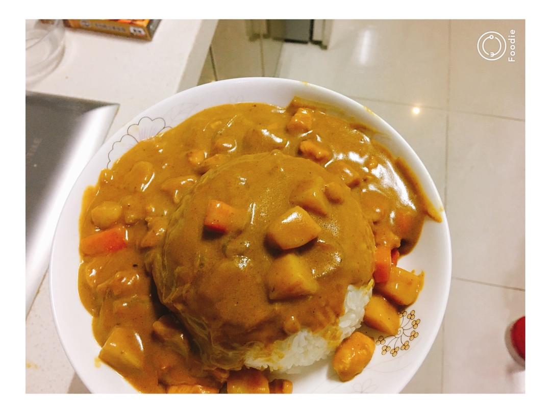 咖喱鸡肉饭