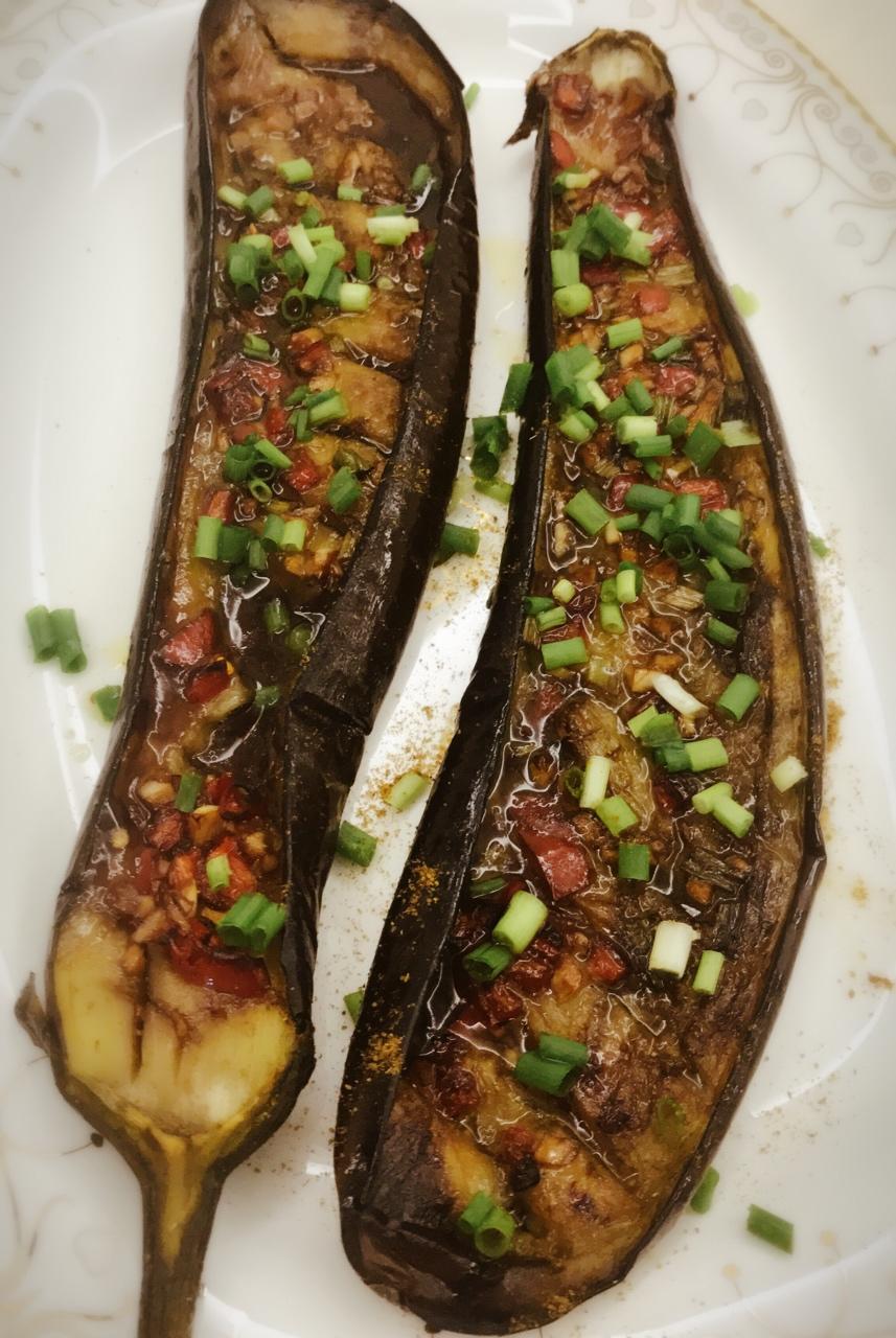 烤茄子（烤箱版本）