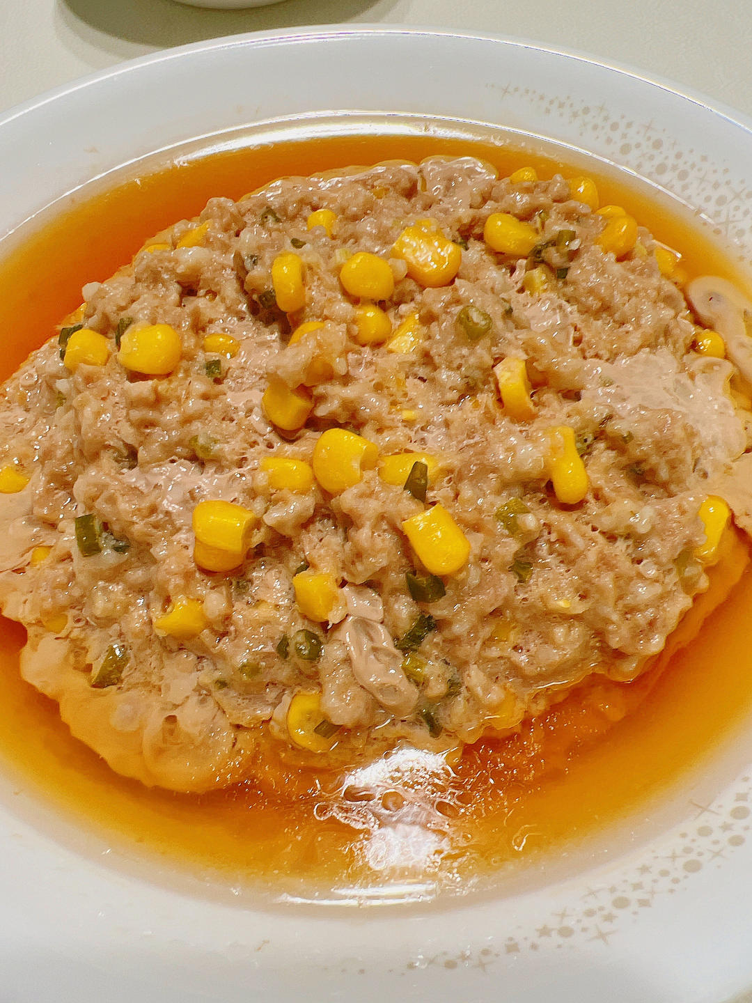 孩子爱吃的蒸肉饼