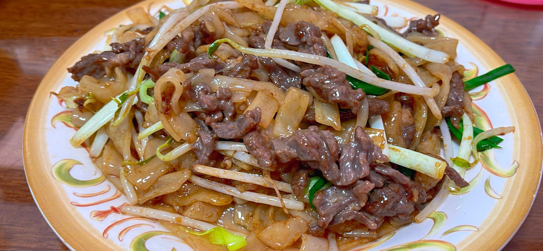 干炒牛河，不颠锅，不粘锅的小窍门