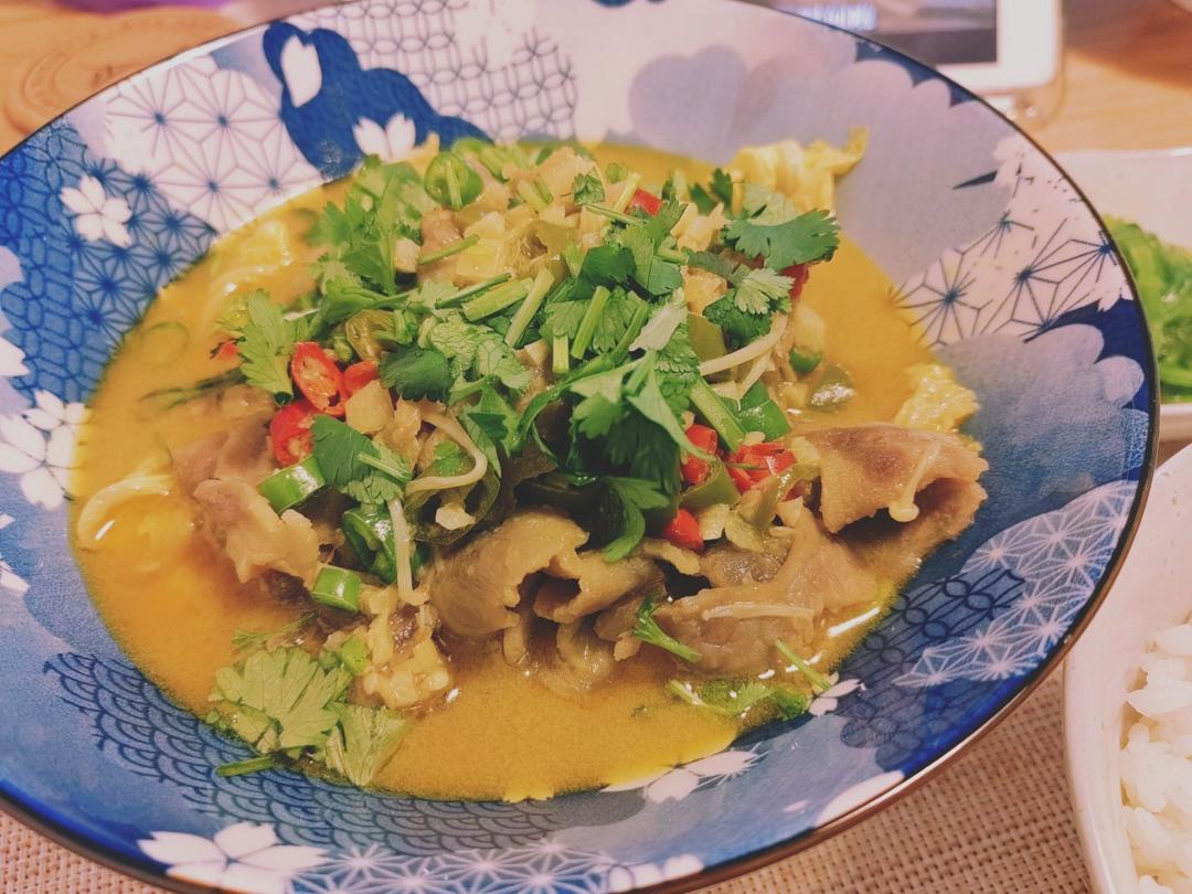 酸汤肥牛金针菇-下厨房酸汤肥牛调料