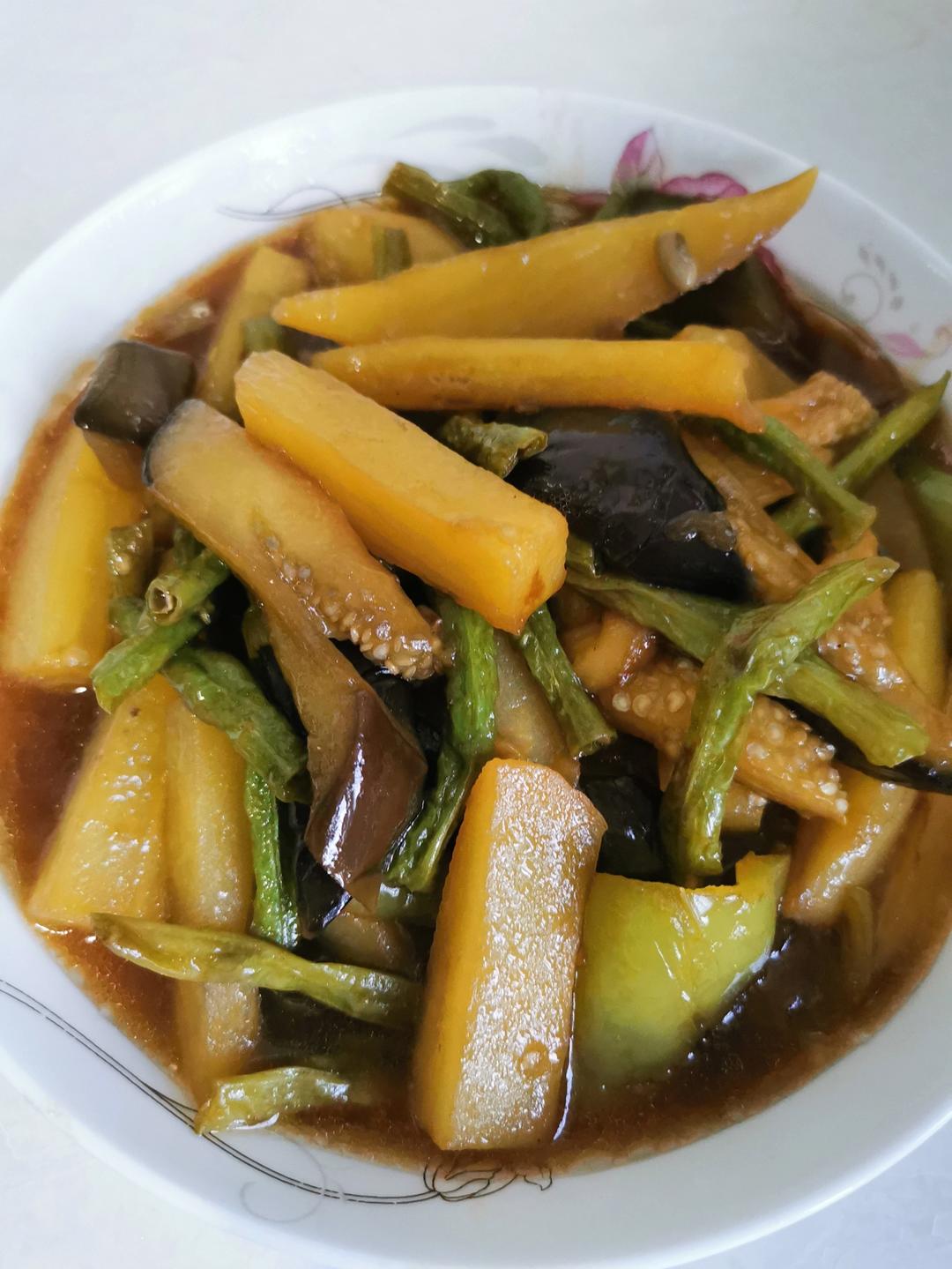超级下饭的地三鲜