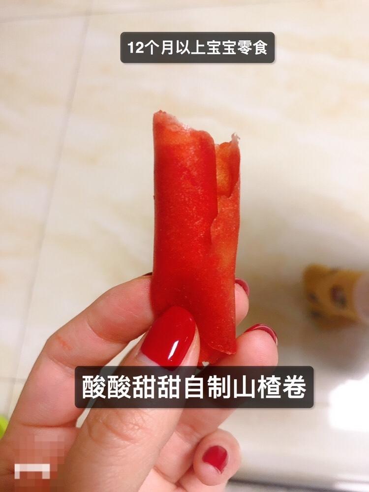 宝宝零食——自制山楂卷（12M+）的做法