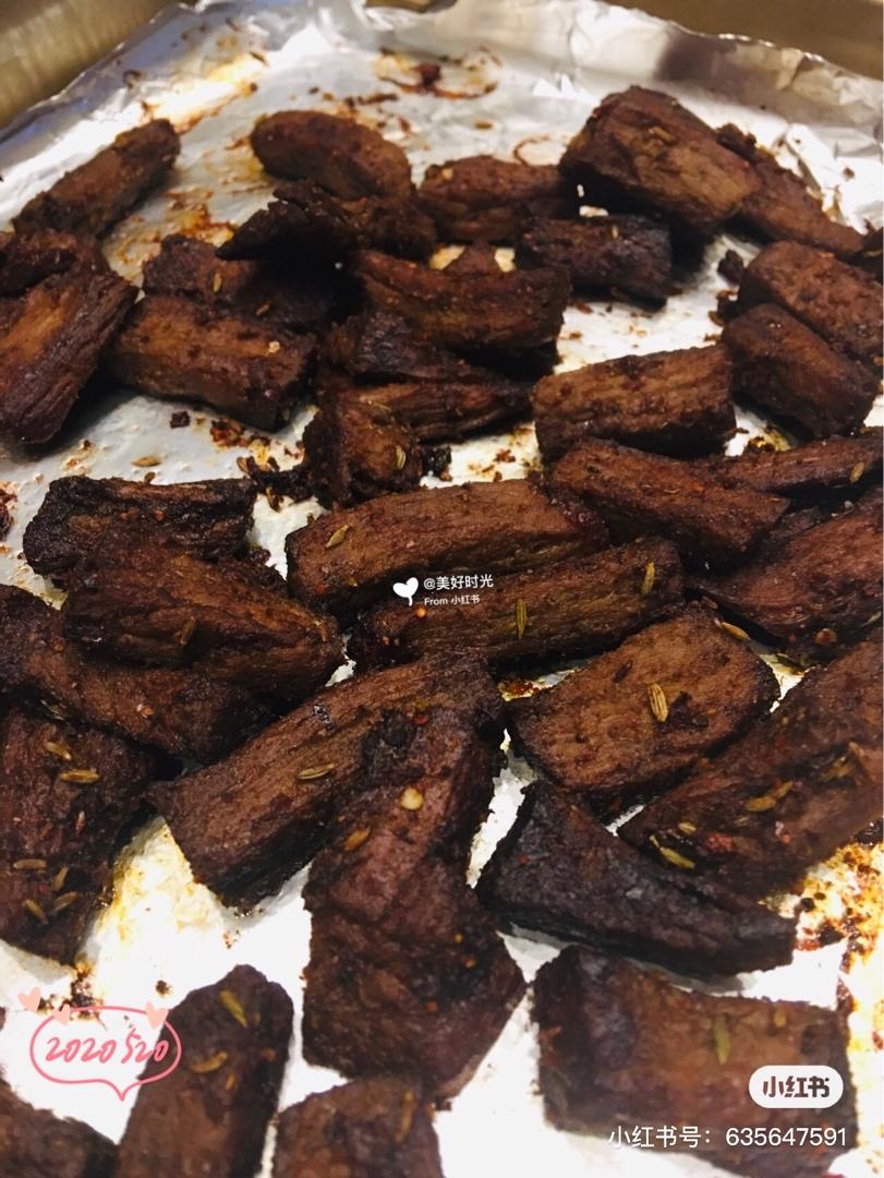 自制烤箱牛肉干