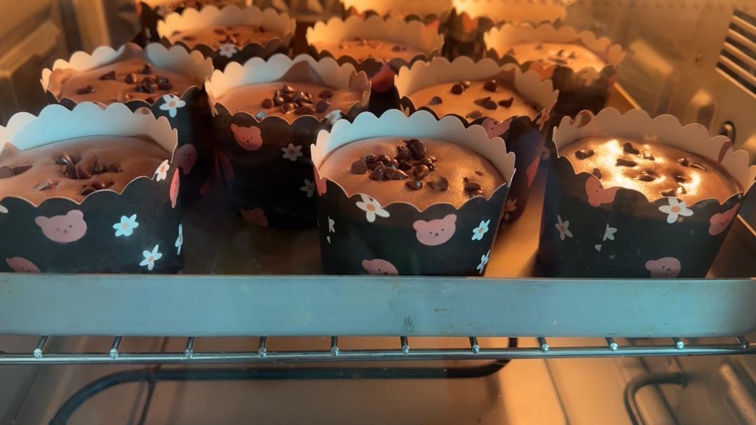 香浓巧克力❗一秒爱上巧克力纸杯蛋糕