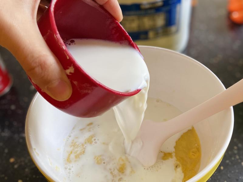 纯奶手撕吐司的做法 步骤1