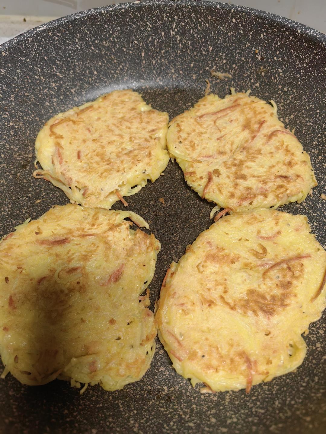 土豆饼(土豆胡萝卜丝饼)