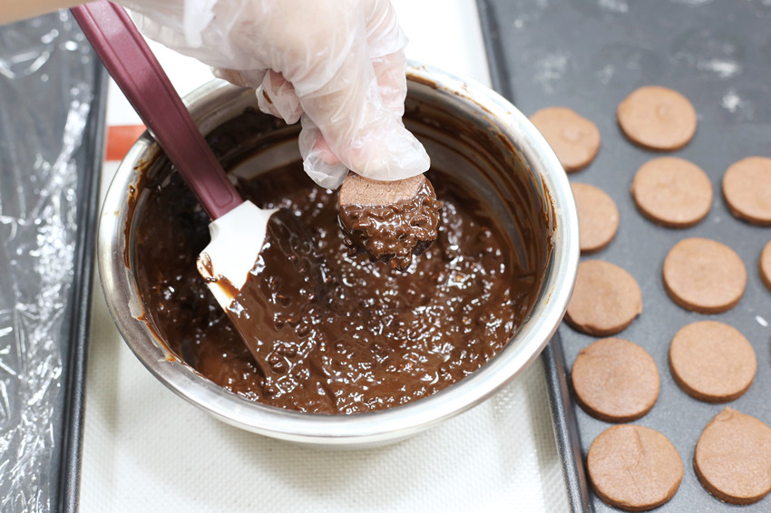 巧克力饼干-巧克力沙布蕾的做法 步骤13