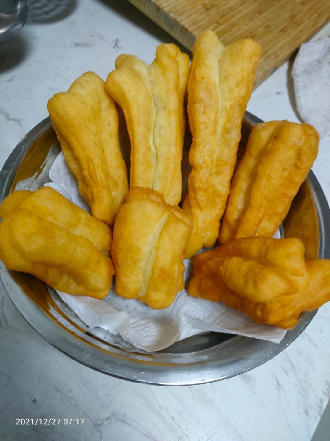 零失败的油条制作（牛奶*酵母版）