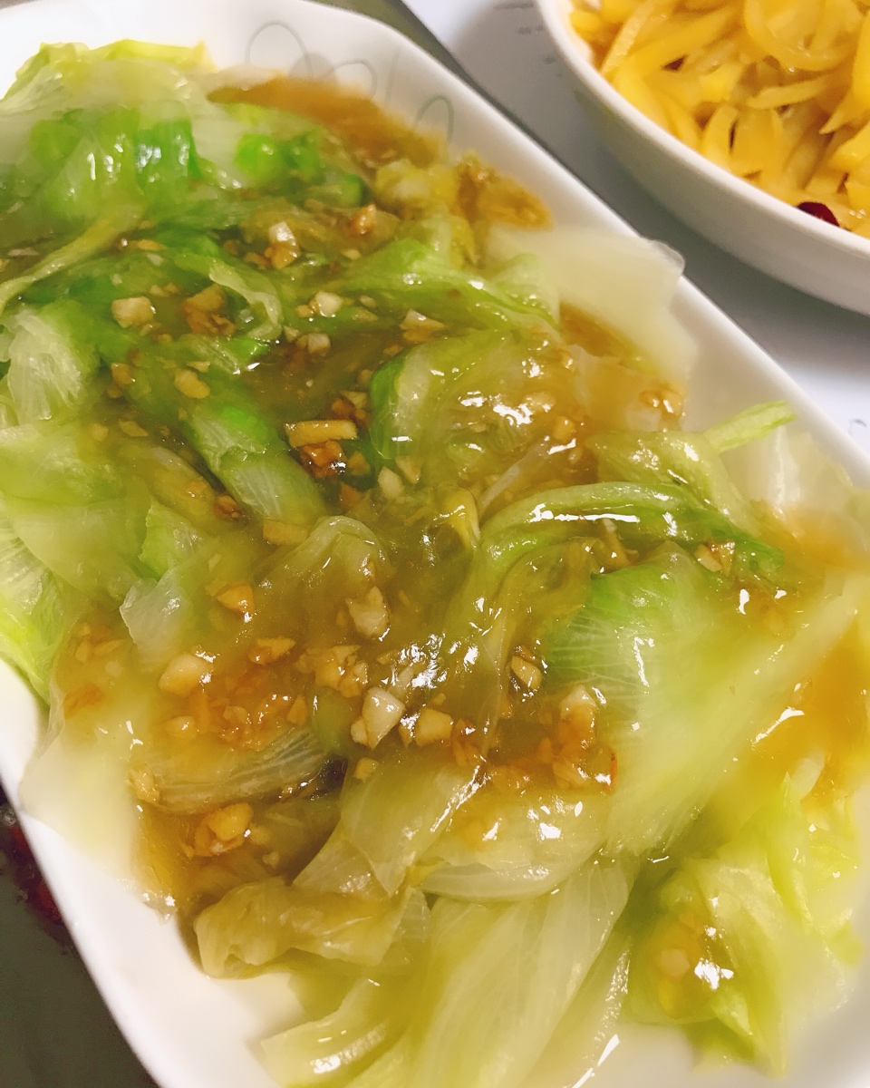 家常菜 蚝油生菜