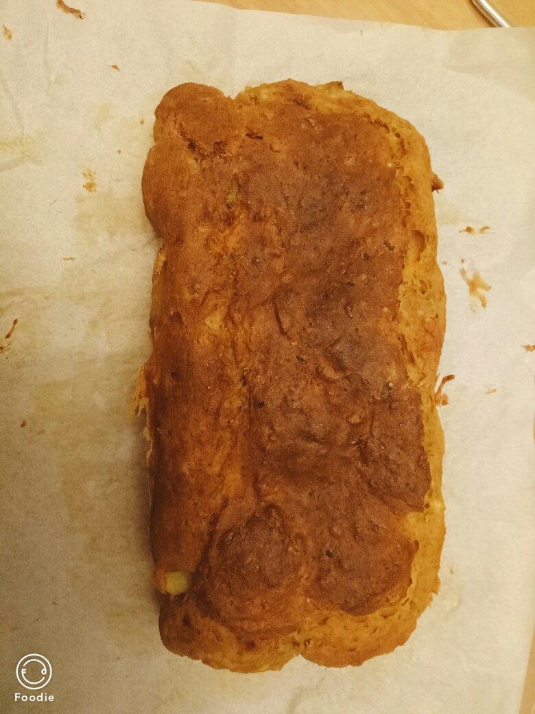 蔓越莓香橙玉米快手面包丨健康·烘焙