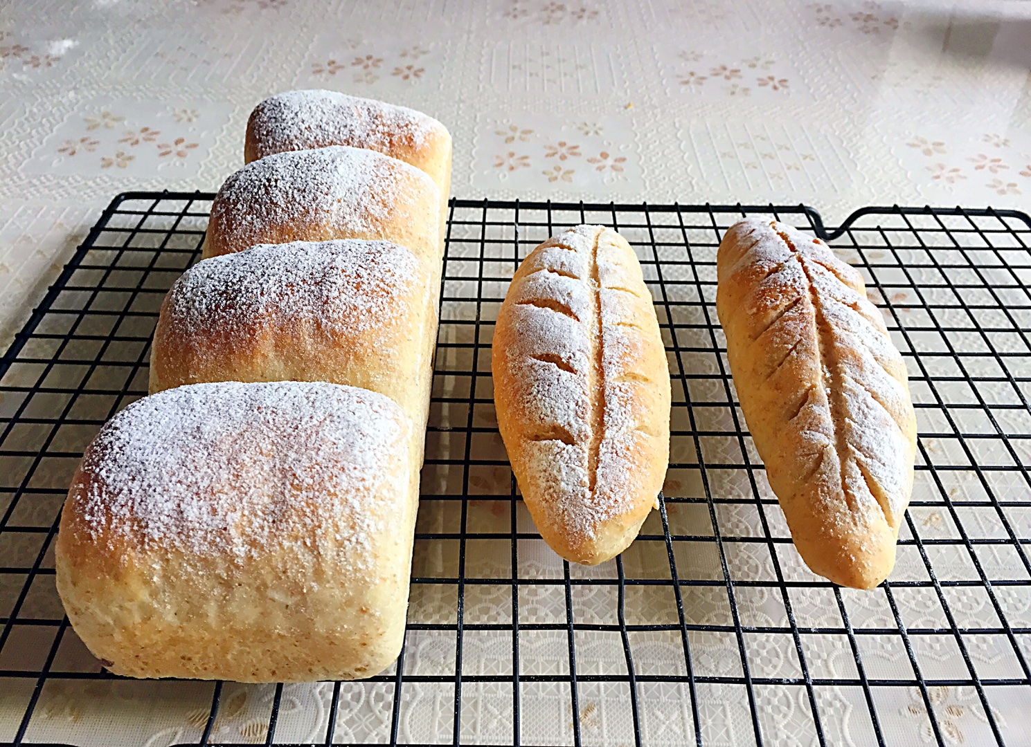 超软100分百全麦面包 无油低糖 的做法步骤图 Lei蕾 下厨房