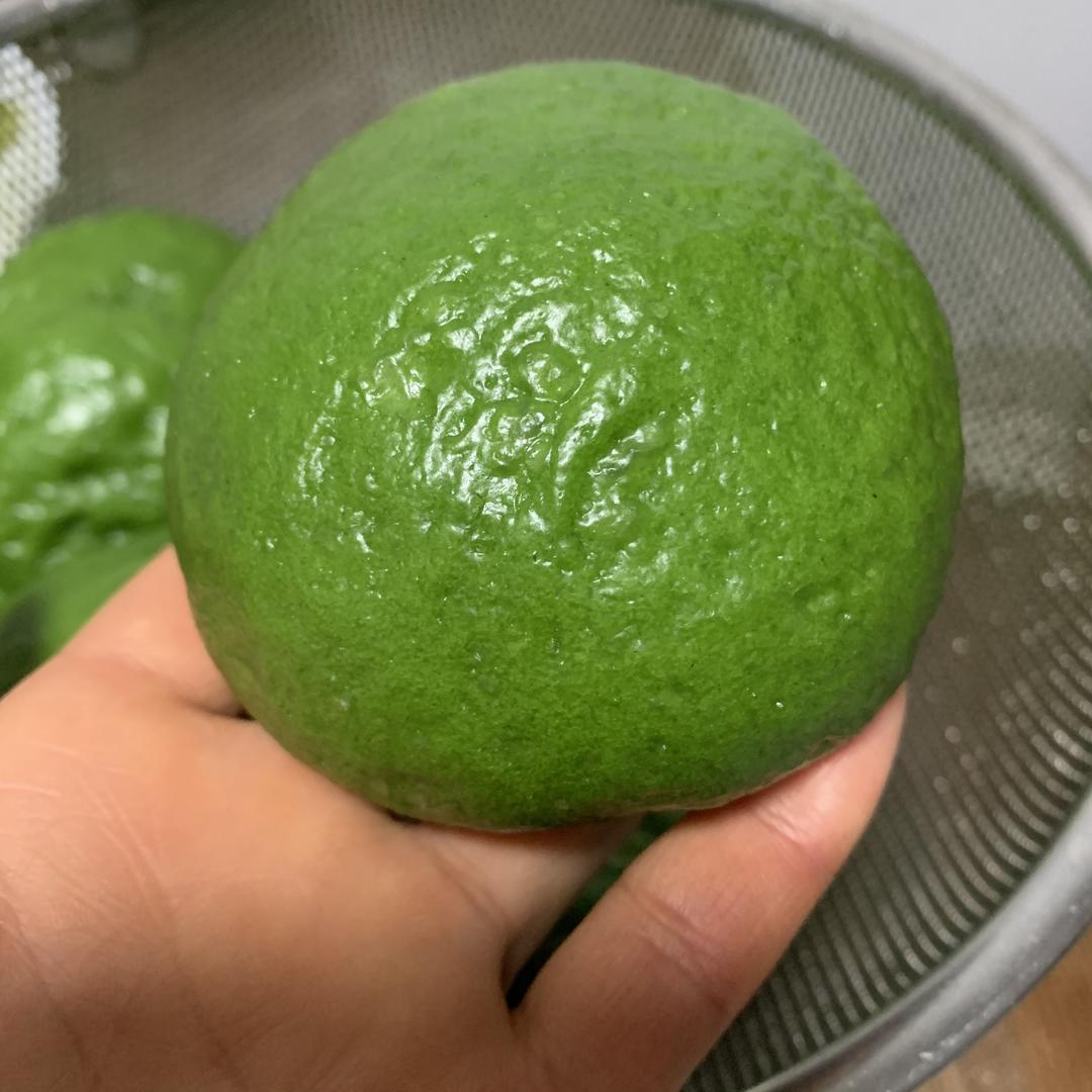 清香的艾草馒头的做法