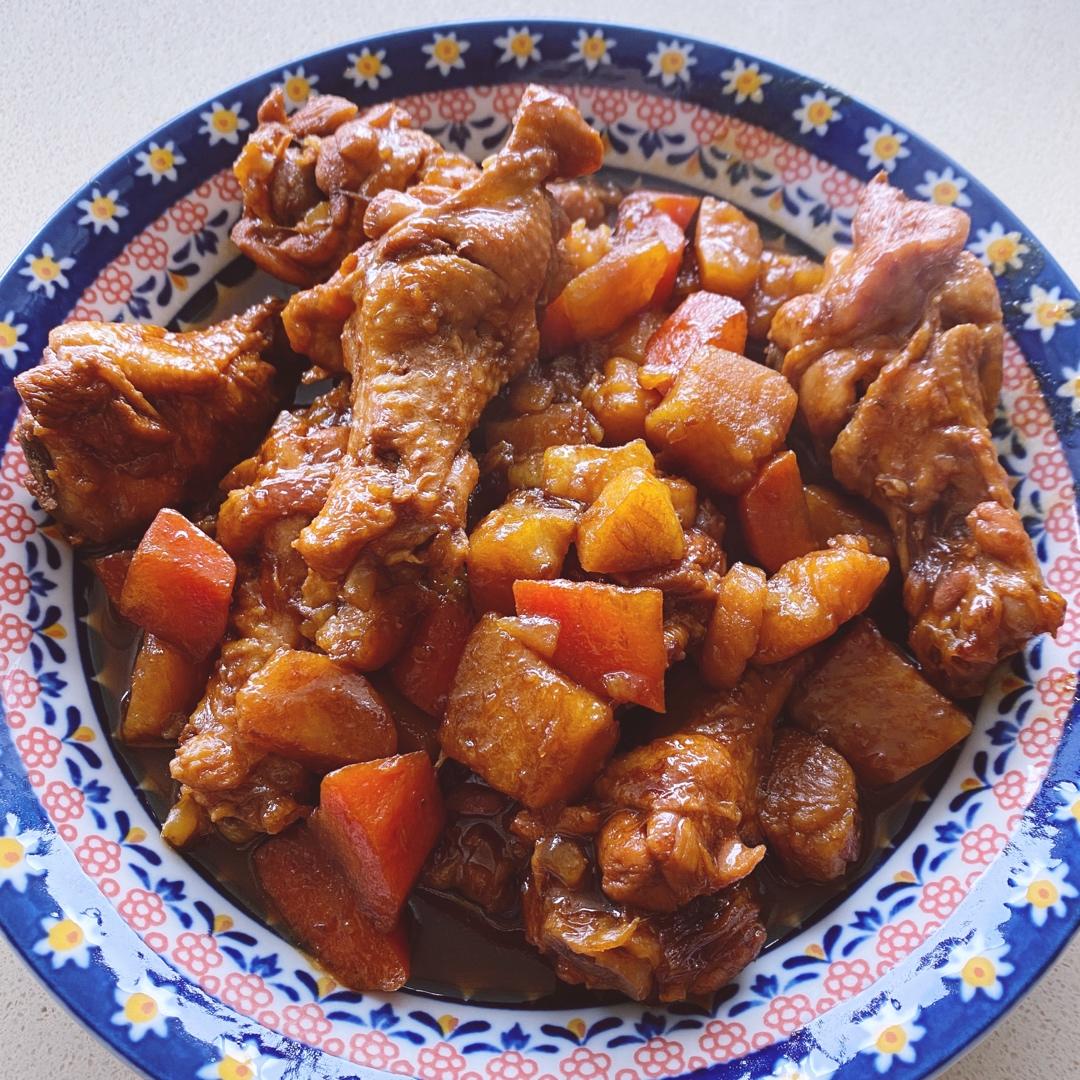 简单又美味的红烧鸡翅根