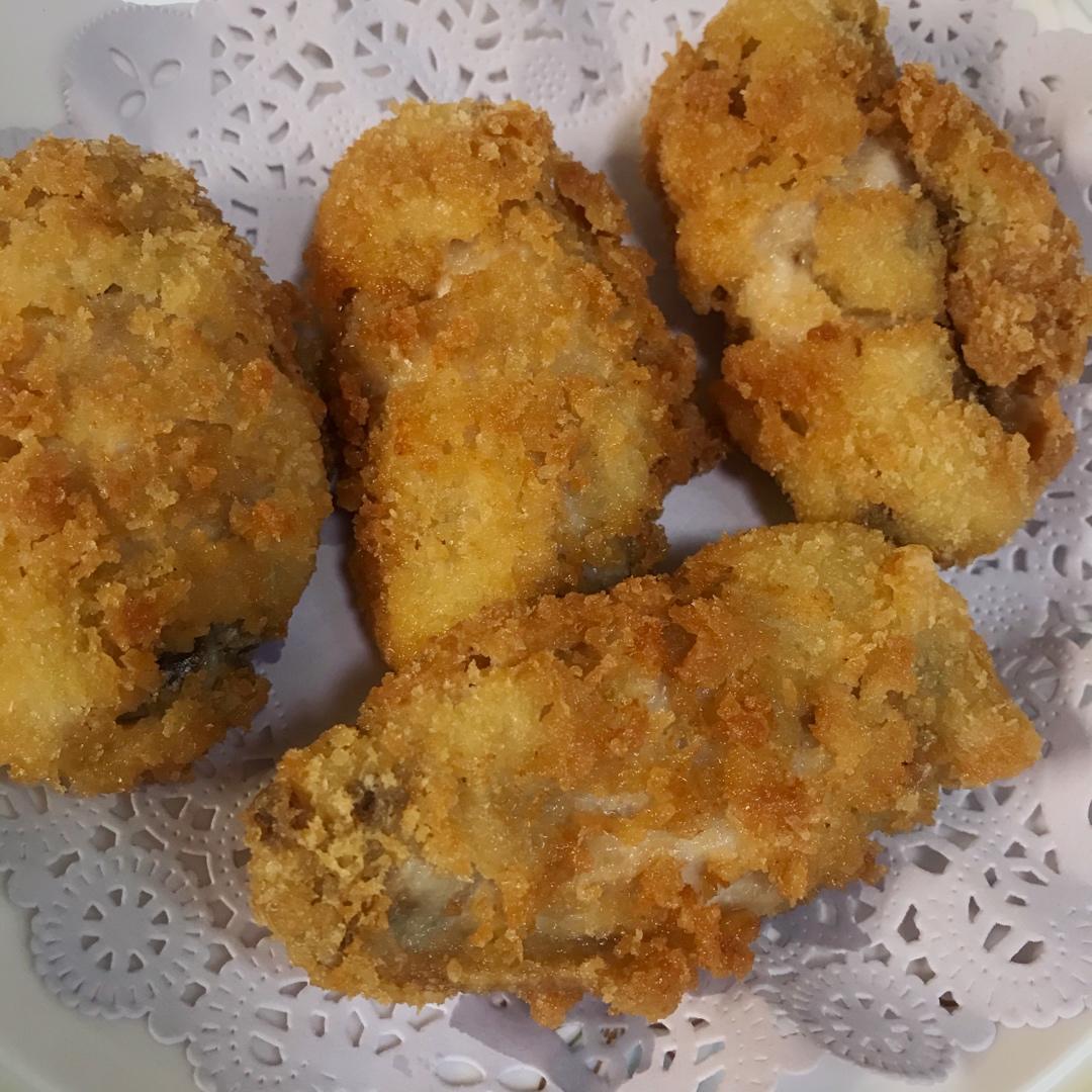 【鸡翅三吃】
黄金面包糠炸鸡翅