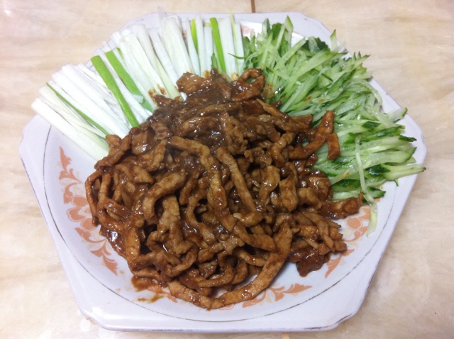 京酱肉丝