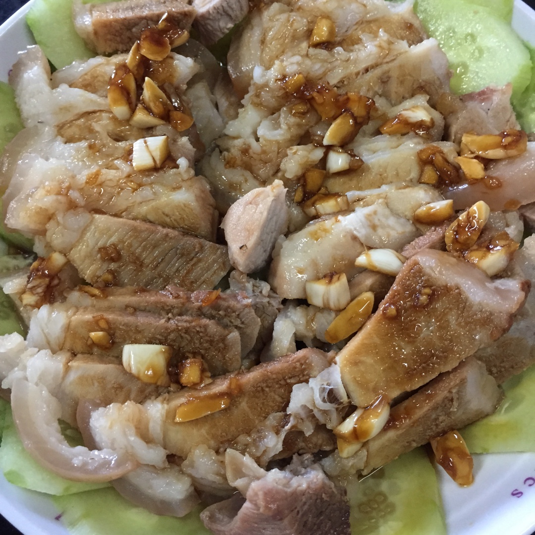 蒜泥白切肉