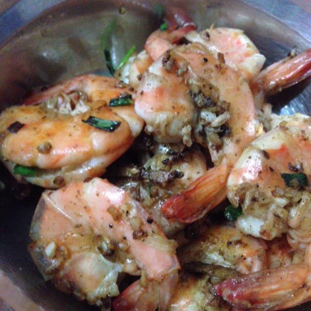 椒盐虾（简易菜）