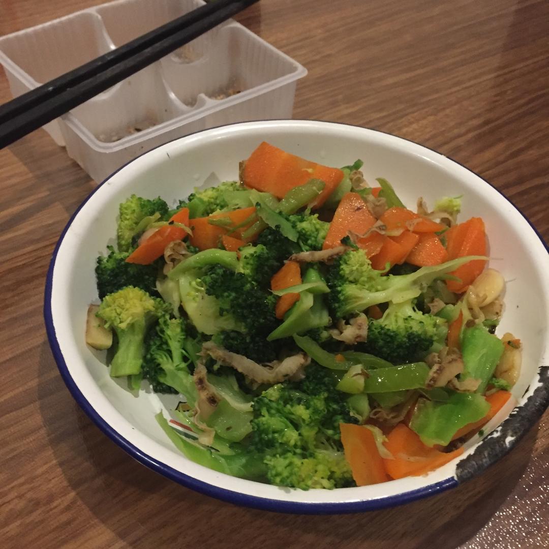 清炒西兰花
