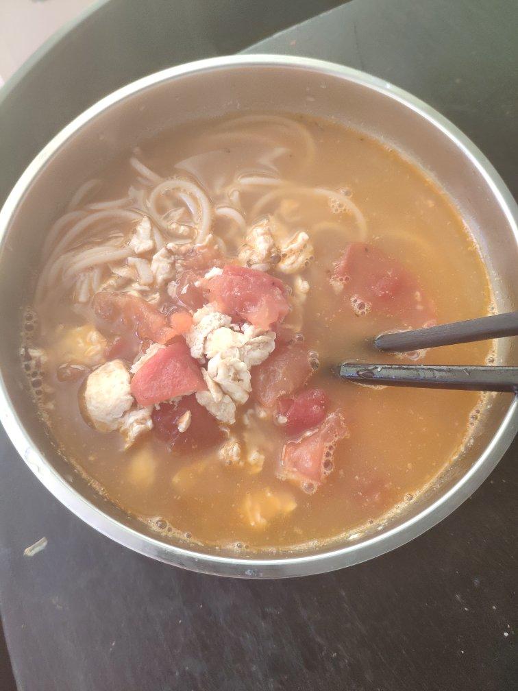 超好吃的🍅西红柿浓汤泡面