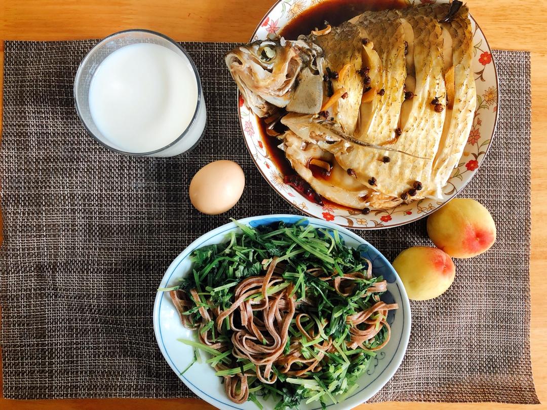 清蒸鱼/清蒸鳊鱼（各类鱼通用）