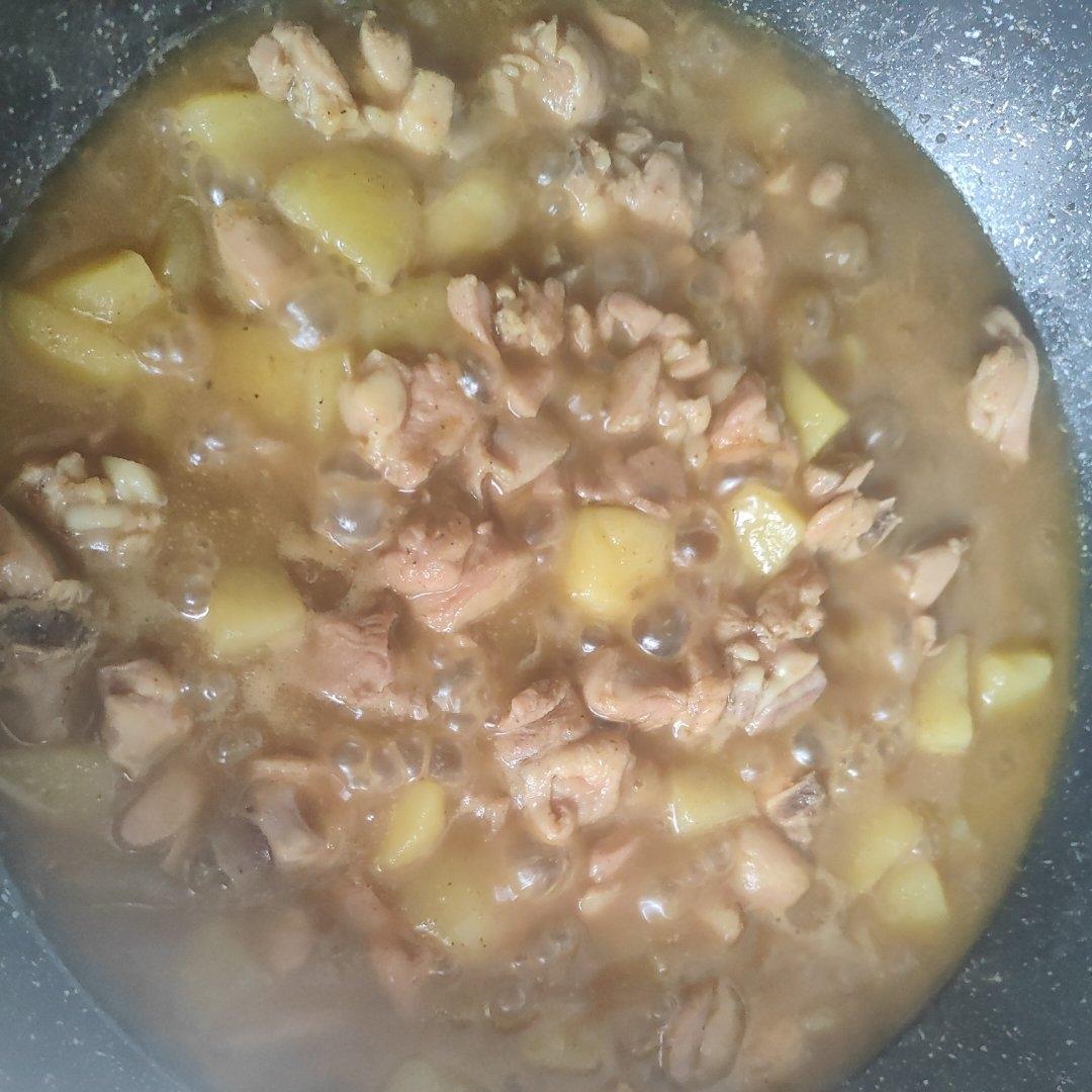 日式咖喱土豆炖鸡腿肉
