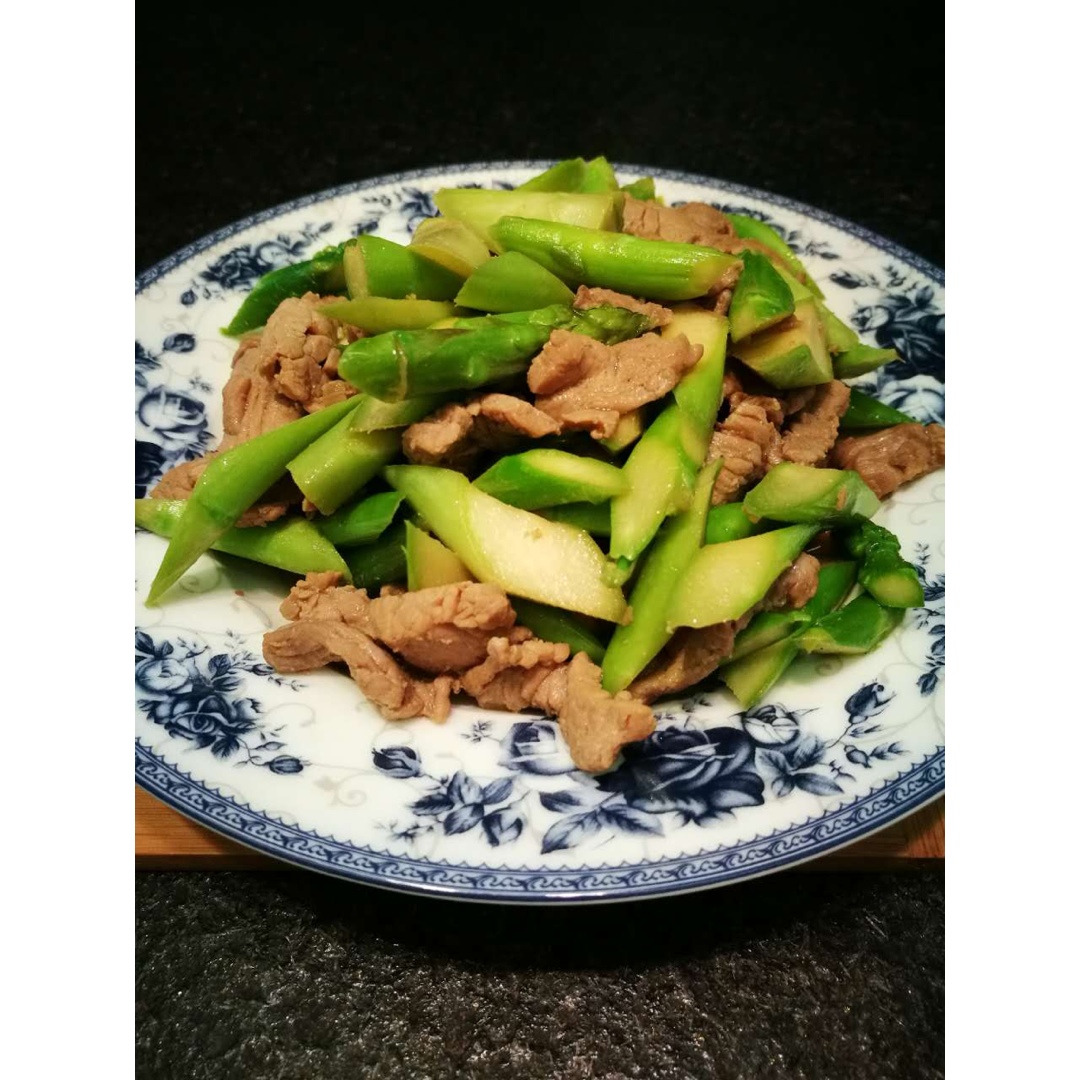 芦笋炒肉