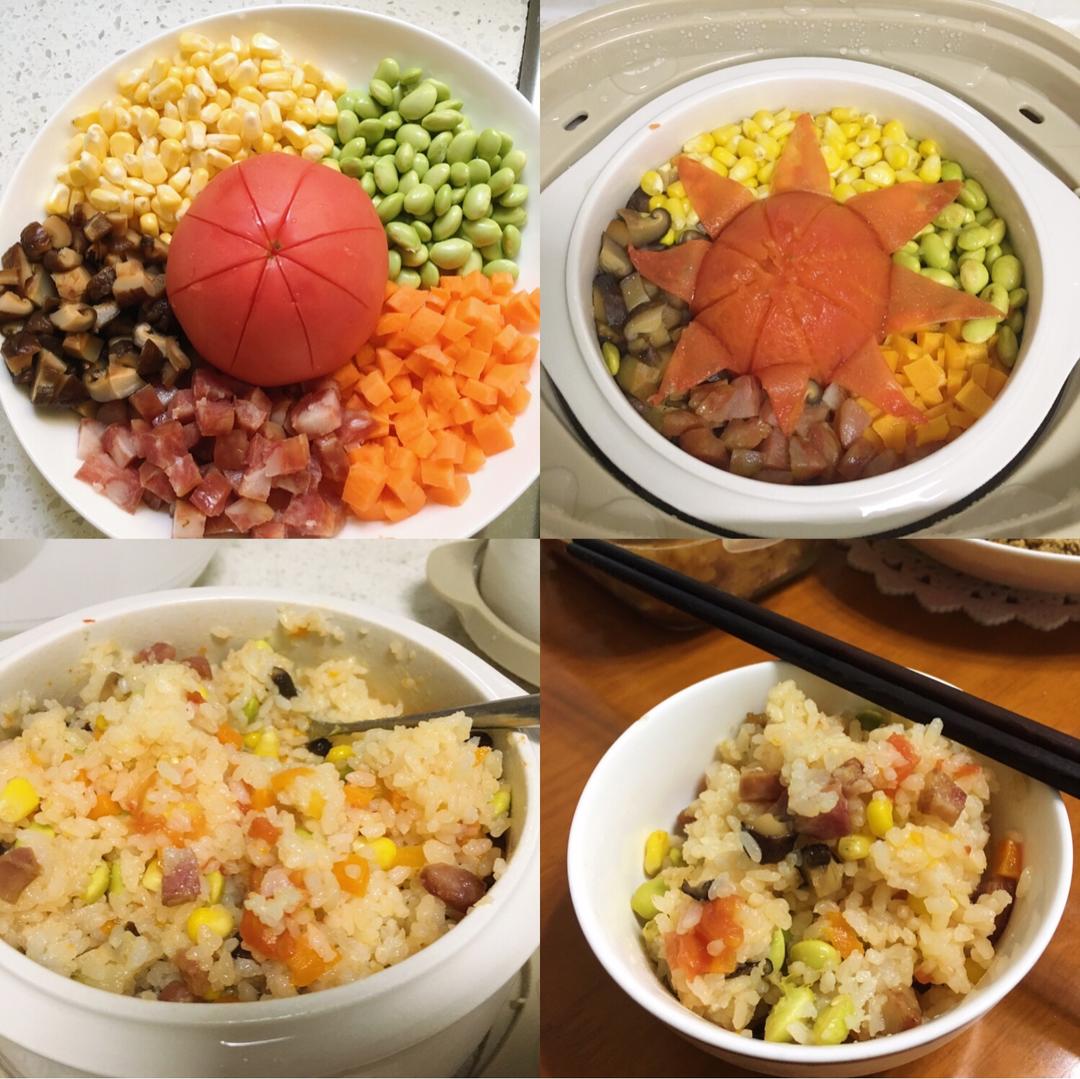 一只番茄饭的做法