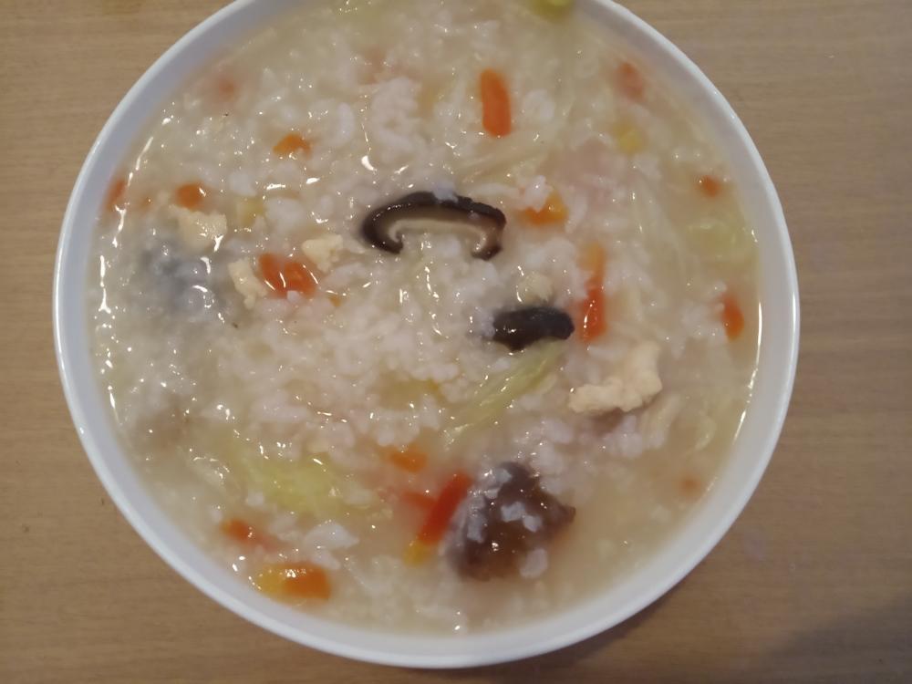 香菇鸡肉粥（新手必看）