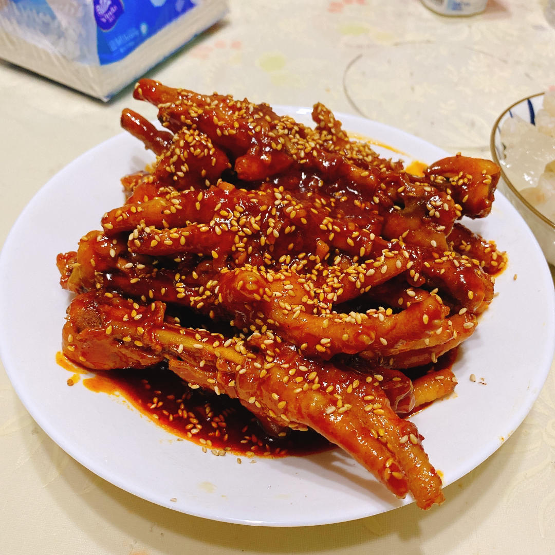 韩式辣酱鸡爪