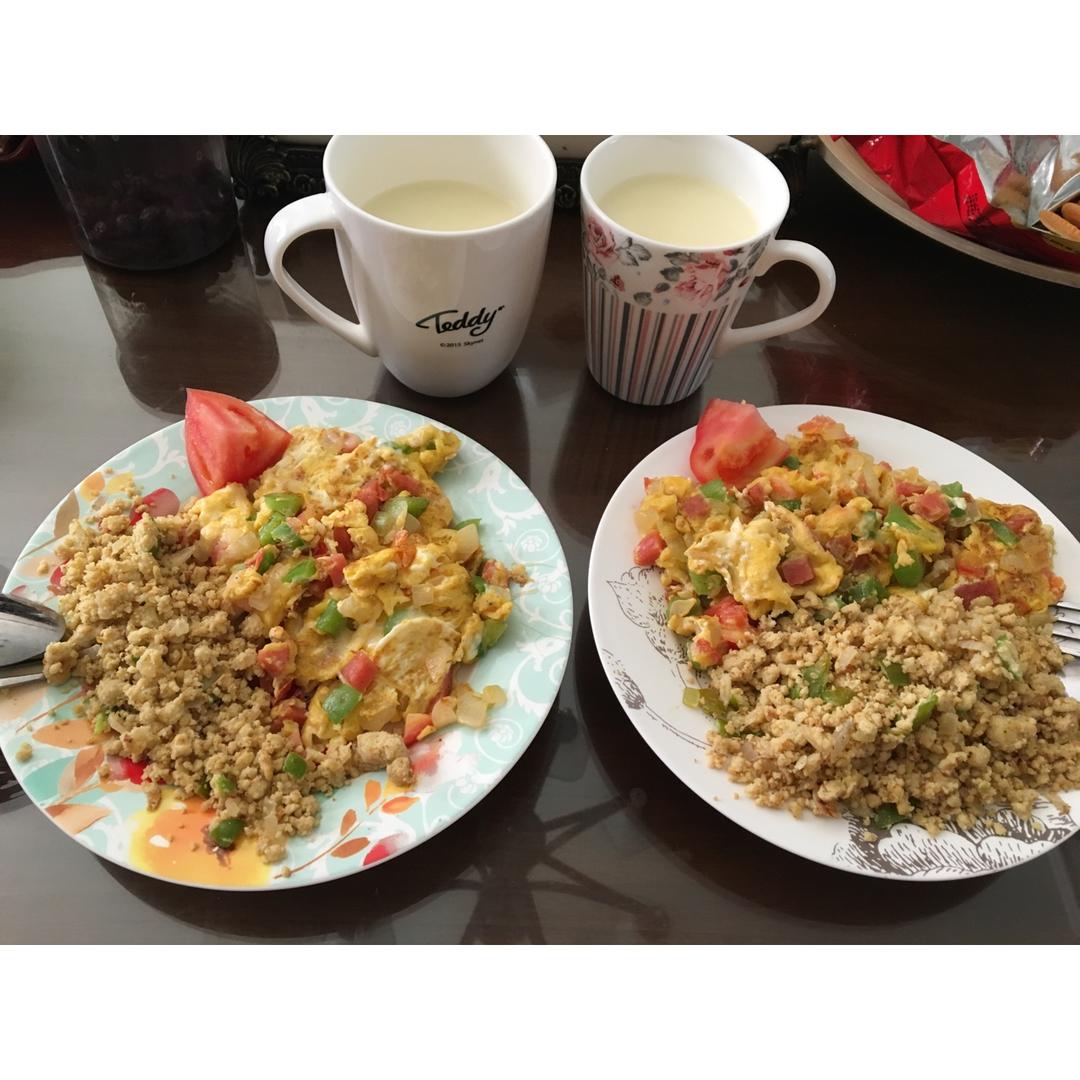 美式早餐蛋饼omelette