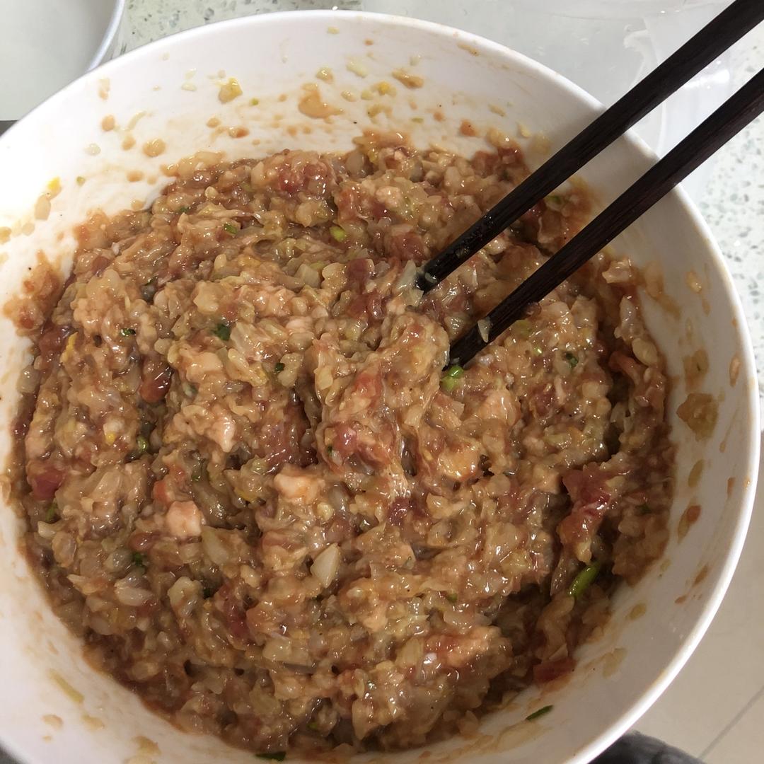 大白菜猪肉馅（超好吃的饺子馅）