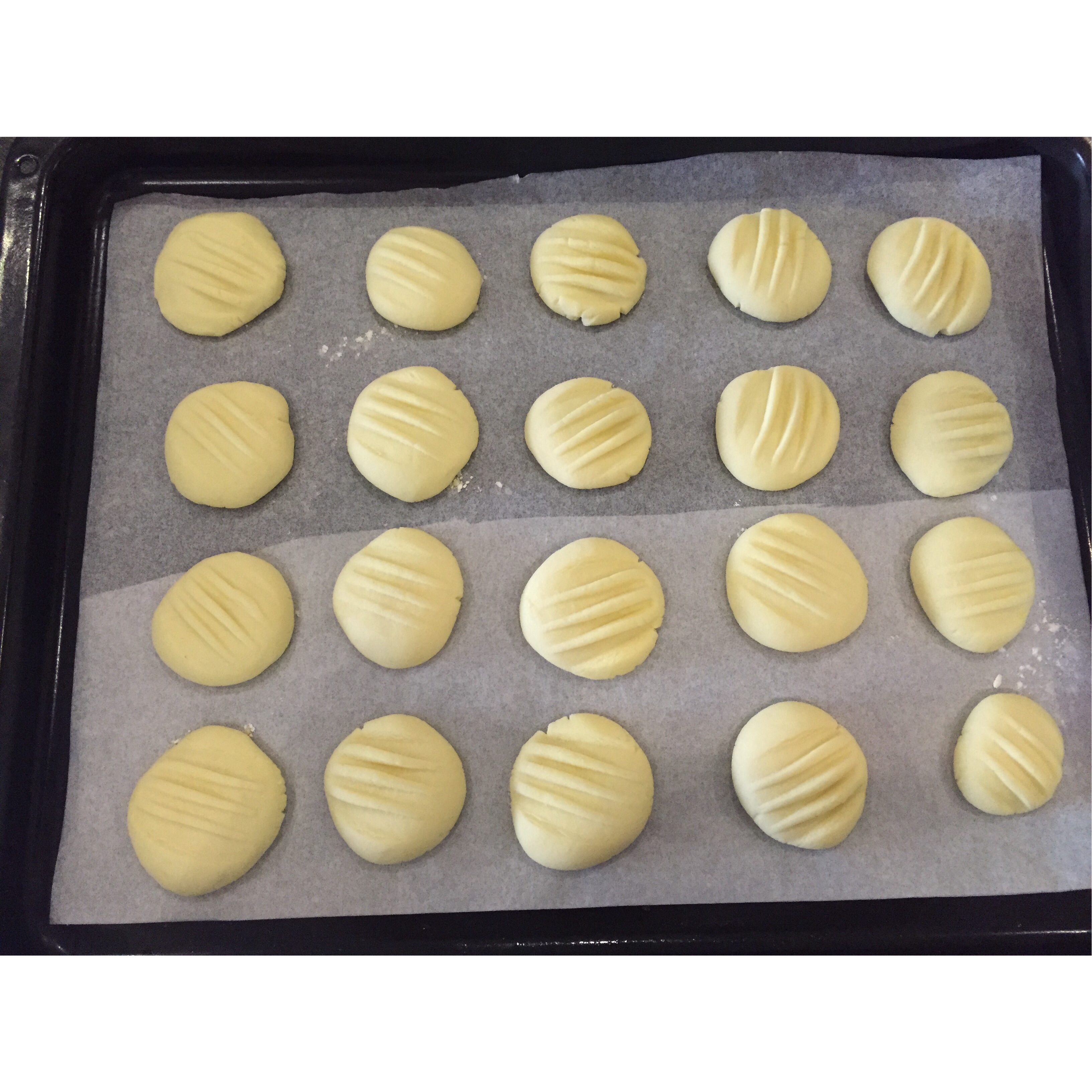 入口即化的德国酥饼 melt in mouth german cookies