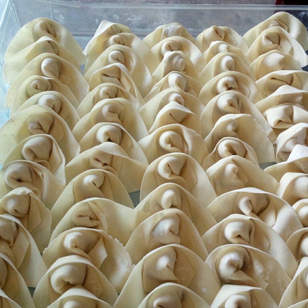 红豆142做的抄手的包法