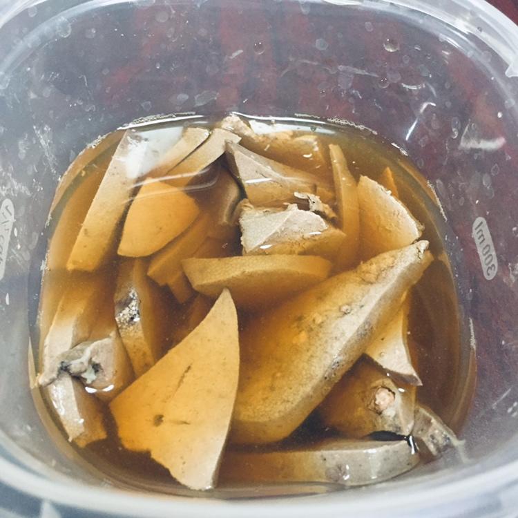 白卤猪肝