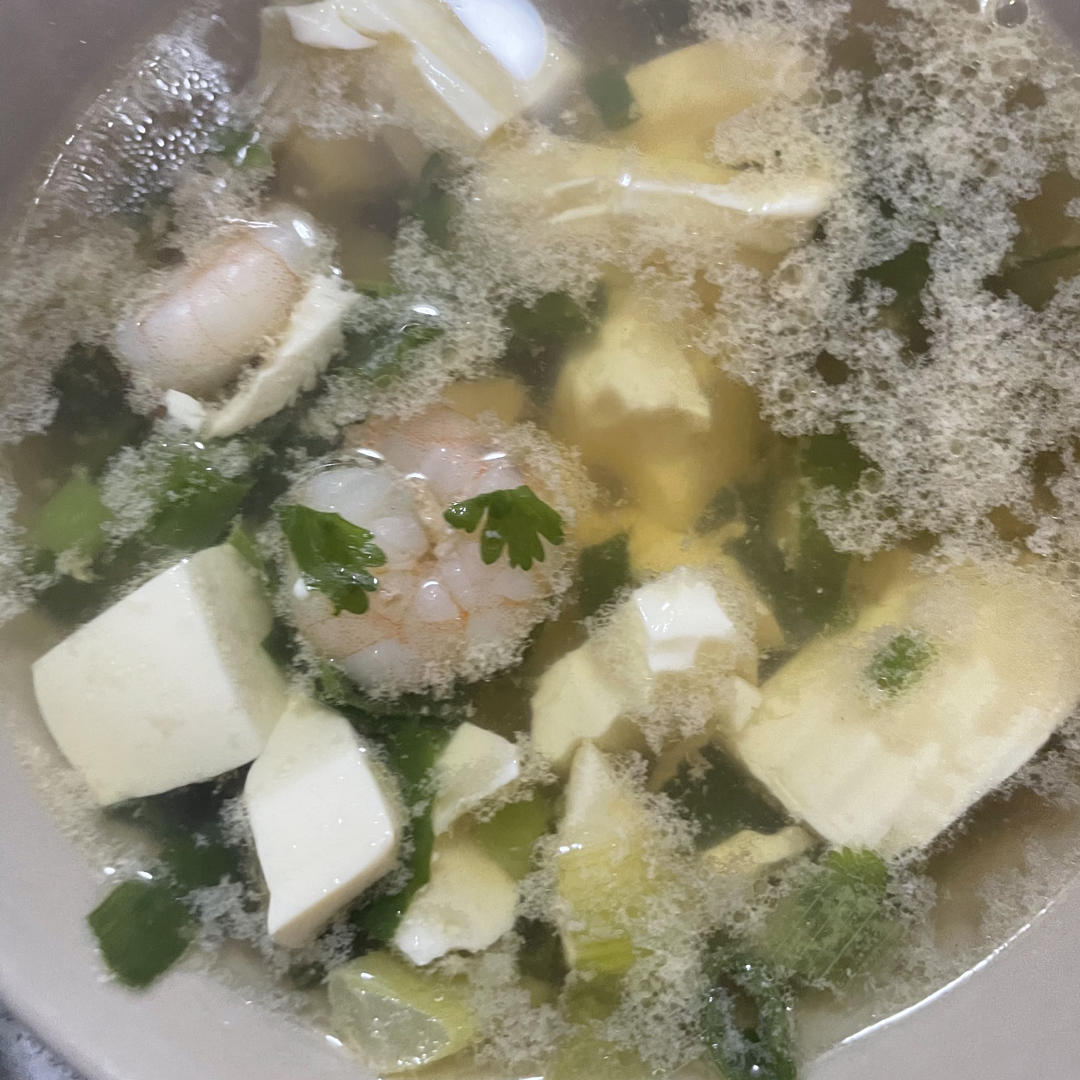 快手～鲜虾豆腐