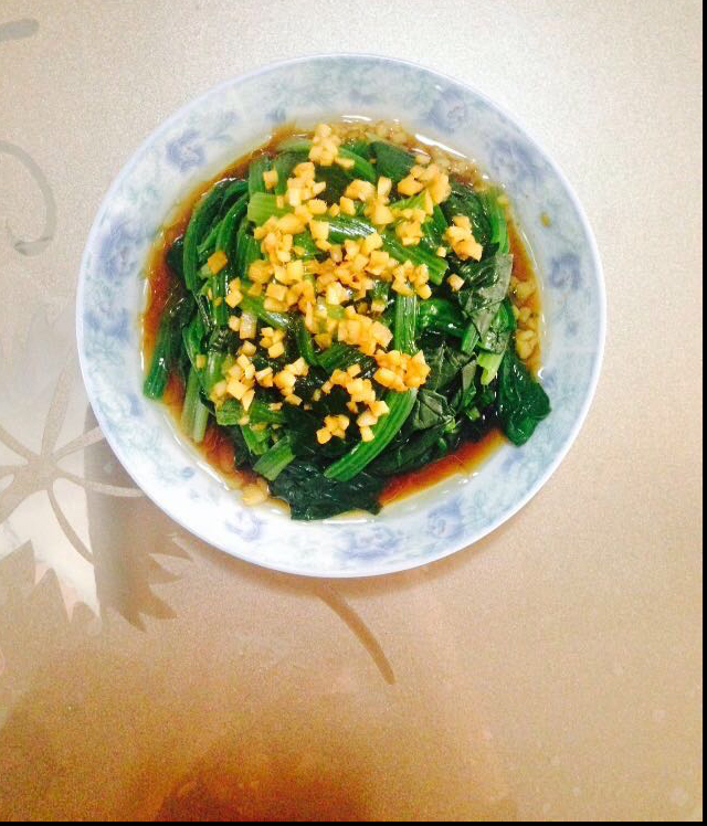 姜汁菠菜