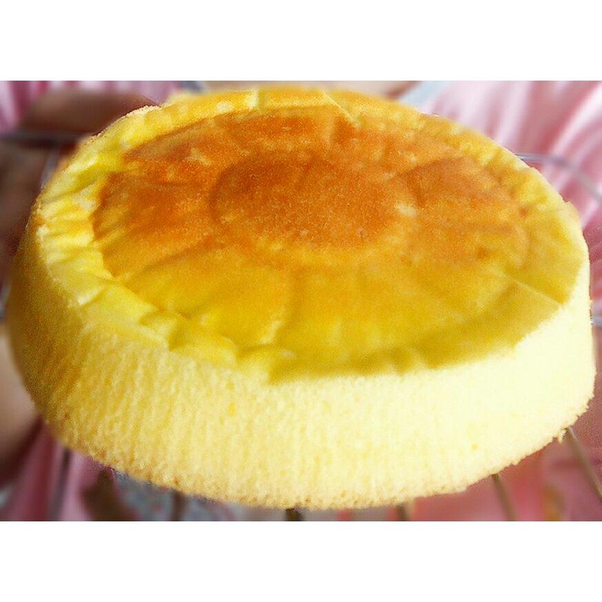 6寸原味戚风蛋糕